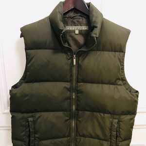 Kenneth Cole Reaction puffer vest army green